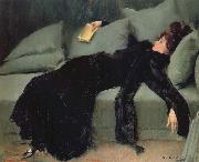 Ramon Casas i Carbo After the Ball oil painting